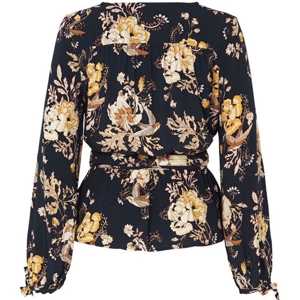 Spell Rosa Wrap Blouse - Picture 2 of 9